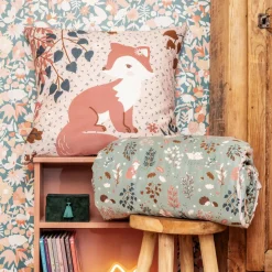 Linge De Lit Enfant|Linge De Lit Enfant|L'EFFET PAPILLON Housse de couette et une taie enfant coton (140 x 200 cm) Tamia Multicolore