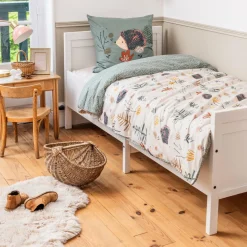 Linge De Lit Enfant|Linge De Lit Enfant|L'EFFET PAPILLON Housse de couette et une taie enfant coton (140 x 200 cm) Polisson Multicolore