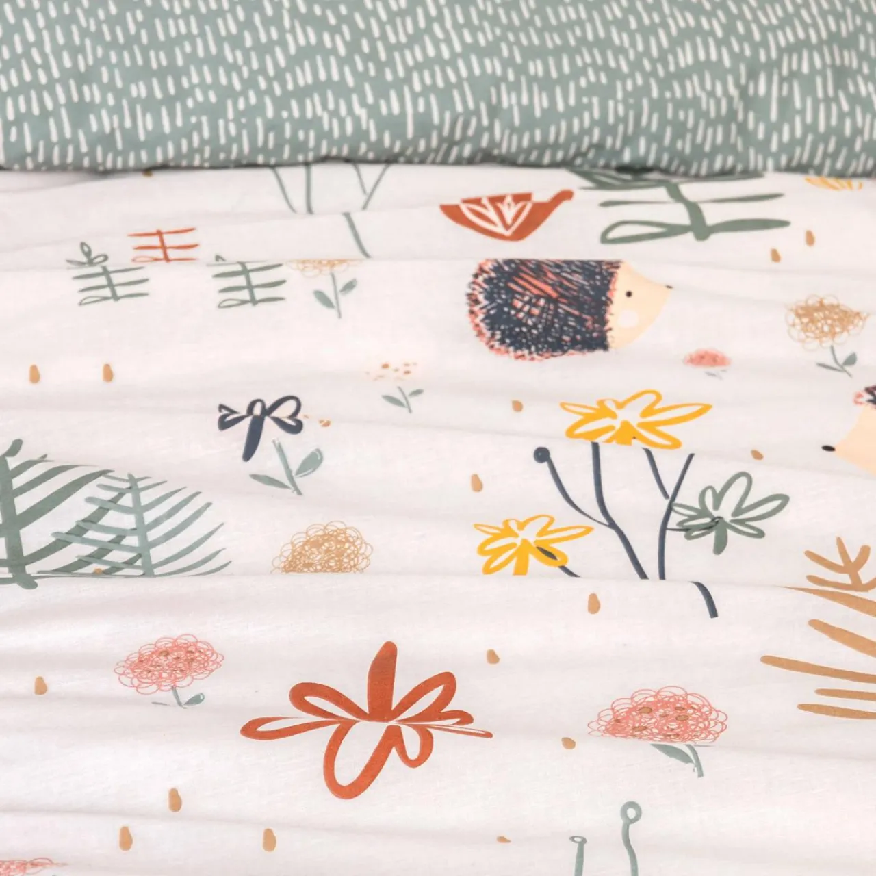 Linge De Lit Enfant|Linge De Lit Enfant|L'EFFET PAPILLON Housse de couette et une taie enfant coton (140 x 200 cm) Polisson Multicolore