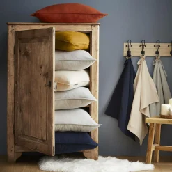 Housse De Couette|EMINZA Housse de couette flanelle de coton (280 x 240 cm) Nina Beige