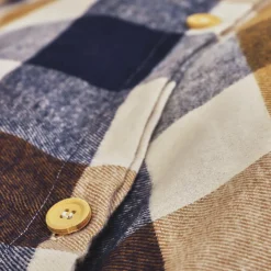 Housse De Couette|EMINZA Housse de couette flanelle de coton (140 x 200 cm) Nina carreaux Multicolore Carreau Multicolore