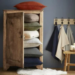 Housse De Couette|EMINZA Housse de couette flanelle de coton (200 x 200 cm) Nina Ficelle