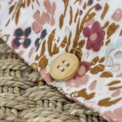 Housse De Couette|EMINZA Housse de couette gaze de coton (260 x 240) Constance pampa Beige