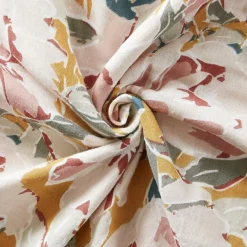 Housse De Couette|EMINZA Housse de couette gaze de coton (140 x 200 cm) April Multicolore