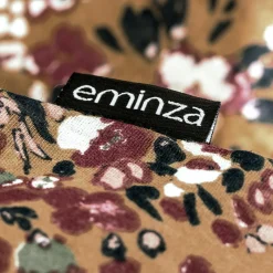 Housse De Couette|EMINZA Housse de couette gaze de coton (200 x 200 cm) Constance Camel