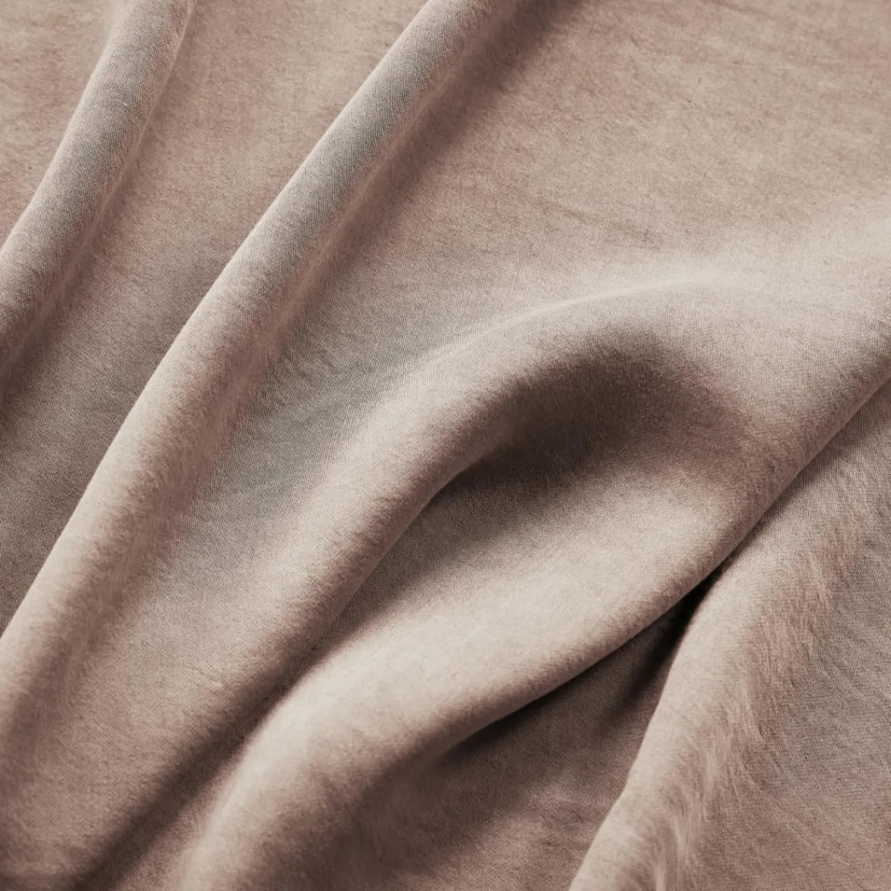 Parure De Lit|Housse De Couette|EMINZA Housse de couette lyocell Tencel™ lavé (200 x 200 cm) Olivia blush Rose