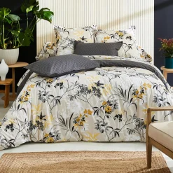 Housse De Couette|TRADILINGE Housse de couette percale de coton (200 x 200 cm) Asia Beige