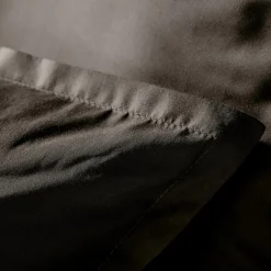 Housse De Couette|EMINZA Housse de couette percale de coton (280 x 240 cm) Cali Noir