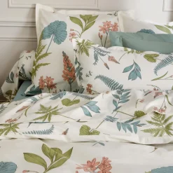 Housse De Couette|TRADILINGE Housse de couette percale de coton (200 x 200 cm) Féerie Multicolore