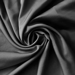 Housse De Couette|EMINZA Housse de couette satin de bambou (200 x 200 cm) Sienna Noir