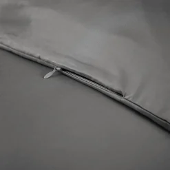 Housse De Couette|EMINZA Housse de couette satin de bambou (280 x 240 cm) Sienna granit Gris
