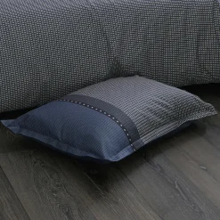 Housse De Couette|TRADILINGE Housse de couette satin de coton (260 x 240 cm) Enzo e Bleu