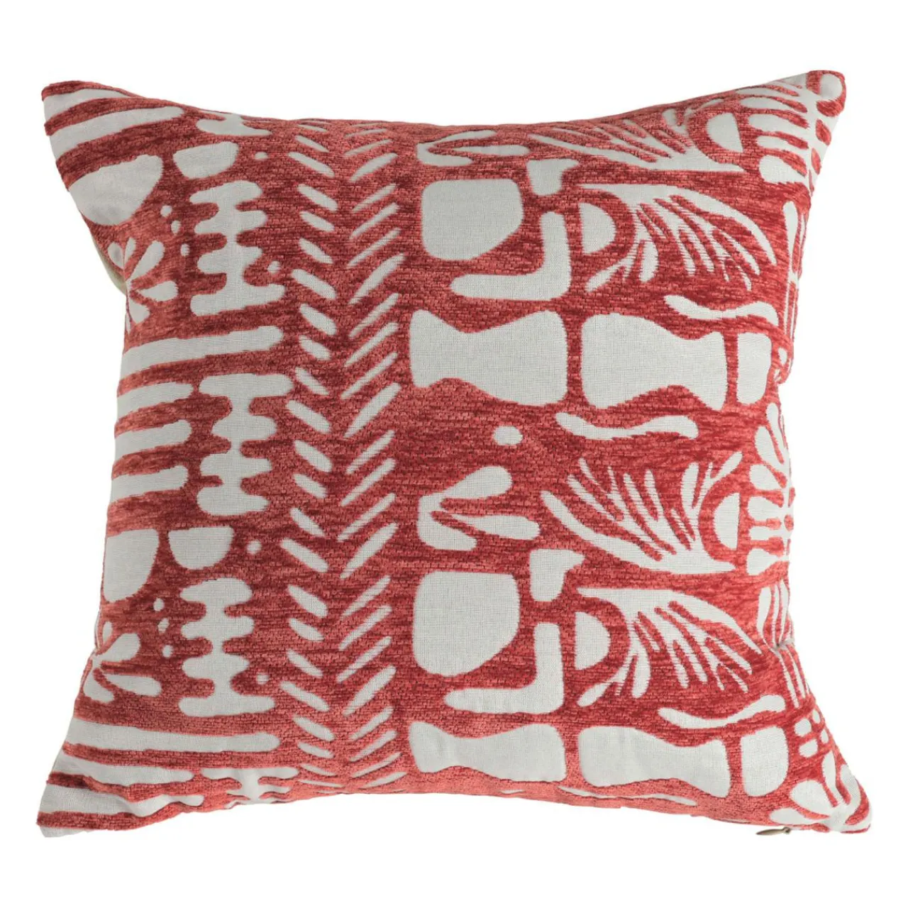 Coussin Et Housse|OSTARIA Housse de coussin carrée (40 x 40 cm) Egyp Rouge