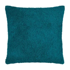 Coussin Et Housse|STOF Housse de coussin carrée (40 x 40 cm) Montréal Bleu pétrole