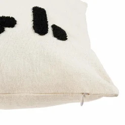 Coussin Et Housse|OSTARIA Housse de coussin carrée (40 x 40 cm) Portrait he Blanc