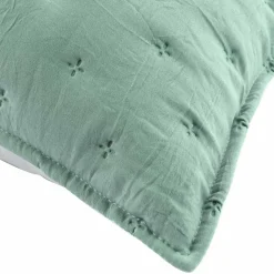 Coussin Et Housse|DOUCEUR D'INTERIEUR Housse de coussin carrée (60 cm) Mellow Chic Vert menthe