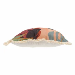 Coussin Et Housse|OSTARIA Housse de coussin carrée (40 x 40 cm) Nature Multicolore