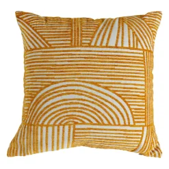 Coussin Et Housse|OSTARIA Housse de coussin carrée (40 x 40 cm) Saha Jaune