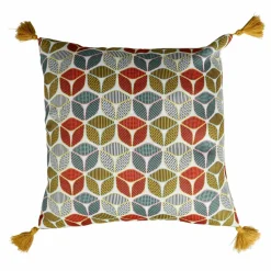 Coussin Et Housse|OSTARIA Housse de coussin carrée (40 x 40 cm) Cocktail Multicolore
