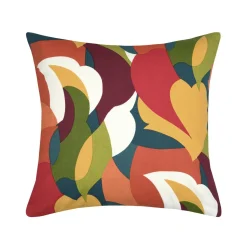 Coussin Et Housse|STOF Housse de coussin carrée coton (40 x 40 cm) Pekan Multicolore