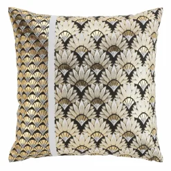 Coussin Et Housse|DOUCEUR D'INTERIEUR Housse de coussin carrée coton (60 cm) Carat Or