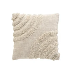 Coussin Et Housse|douceur d'intu017drieur Housse de coussin carrée coton tufté (40 x 40 cm) Silio Beige