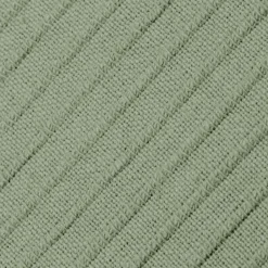 Coussin Et Housse|EMINZA Housse de coussin carrée coton tissé (40 x 40 cm) Léa Vert romarin