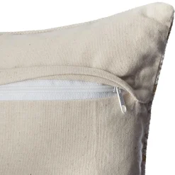 Coussin Et Housse|ATMOSPHERA Housse de coussin carrée coton (40 x 40 cm) Etnik Gris