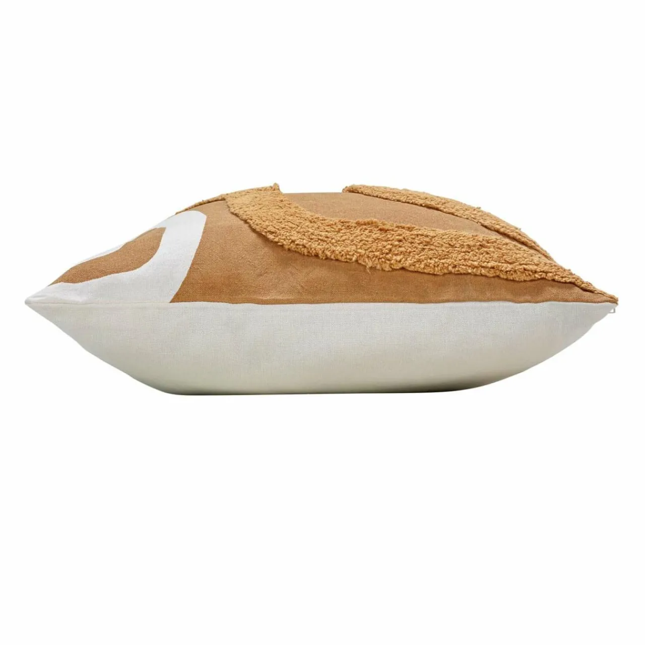 Coussin Et Housse|DOUCEUR D'INTERIEUR Housse de coussin carrée coton (40 x 40 cm) Mirade Camel