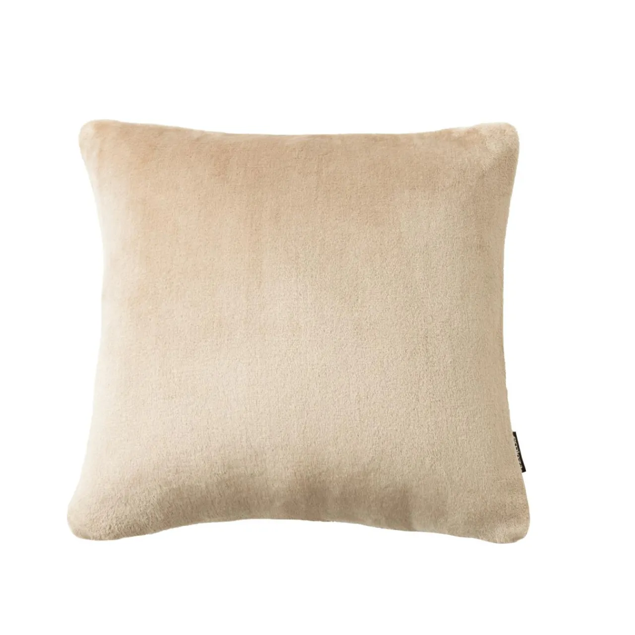 Coussin Et Housse|EMINZA Housse de coussin carrée flanelle (45 x 45 cm) Didou glacé Marron