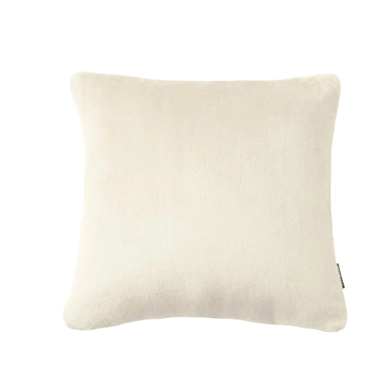 Coussin Et Housse|EMINZA Housse de coussin carrée flanelle (45 x 45 cm) Didou grège Beige