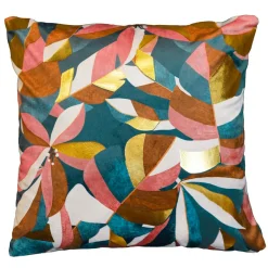 Coussin Et Housse|douceur d'intu017drieur Housse de coussin carrée velours (40 x 40 cm) Rosia Multicolore