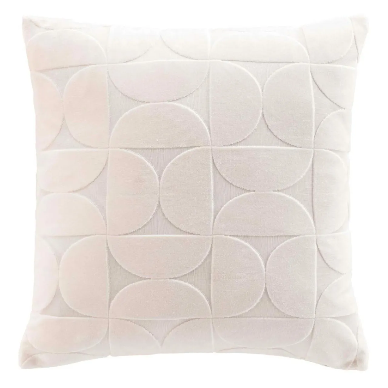 Coussin Et Housse|douceur d'intu017drieur Housse de coussin carrée velours (40 x 40 cm) Curly Ecru