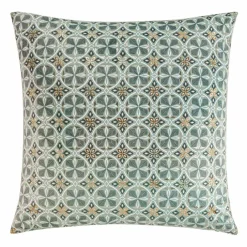 Coussin Et Housse|DOUCEUR D'INTERIEUR Housse de coussin carrée velours (60 cm) Joan kaki Vert