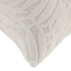 Coussin Et Housse|douceur d'intu017drieur Housse de coussin carrée velours (40 x 40 cm) Natureo Ecru