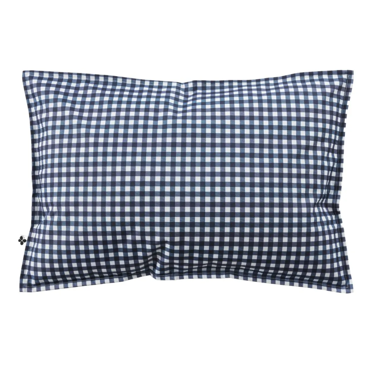 Accessoires Et Coussins|Coussin Déco D'Extérieur|EMINZA Housse de coussin extérieur rectangulaire (40 x 60 cm) Vickie Bleu nuit Vichy bleu