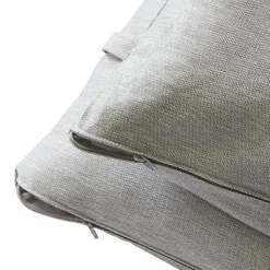 Coussin De Transat|Coussin De Transat Et Accessoire|L'effet papillon Housse de coussin pour bain de soleil (190 x 70 cm) Naia galet Gris
