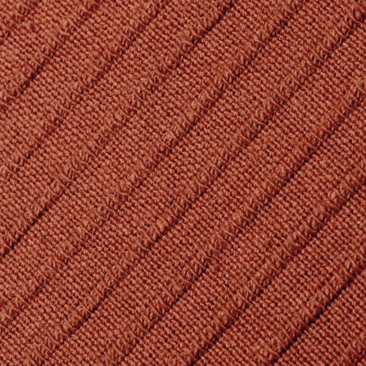 Coussin Et Housse|EMINZA Housse de coussin rectangulaire coton tissé (30 x 50 cm) Léa Terracotta