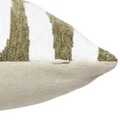 Coussin Et Housse|Atmosphera, cru017dateur d'intu017drieur Housse de coussin rectangulaire (30 x 50 cm) Jeni Vert kaki