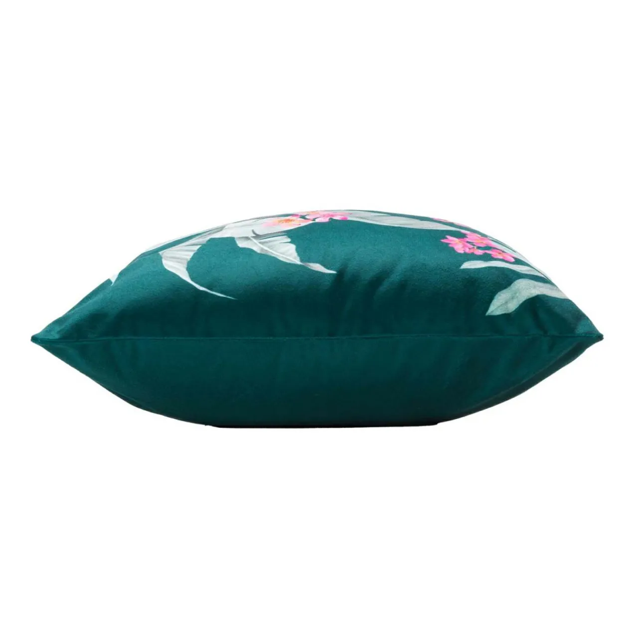 Coussin Et Housse|DOUCEUR D'INTERIEUR Housse de coussin velours (40 x 40 cm) Paolina Bleu canard