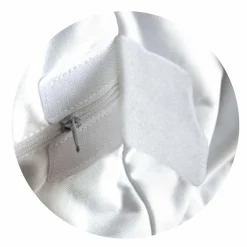 Protection De Literie|BLEU CALIN Housse de matelas intégrale anti-punaises de lit (140 x 190 cm) Ombeline he Blanc