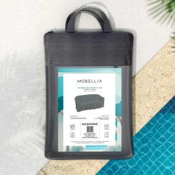Housse De Protection|Accessoires Et Coussins|MOBELLIA Housse de protection Imperméable pour Canapé (200 x 115 cm) Gris
