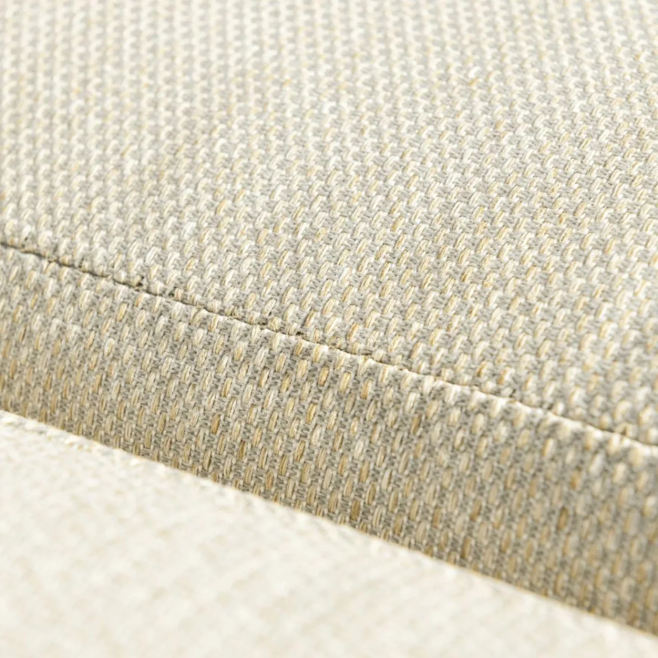 Accessoires Et Coussins|MOBELLIA Housses de coussin de remplacement pour Canapé 3 places Elba Beige