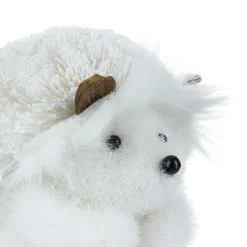 Père Noël, Animaux Et Personnage|Feeric Lights & Christmas Hérisson de Noël (H13 cm) Floofy Blanc
