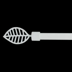 Tringle À Rideau, Barre Et Support|LUANCE Kit de tringle extensible (L120 - L210 cm / D16 mm) Sevigne mat Blanc