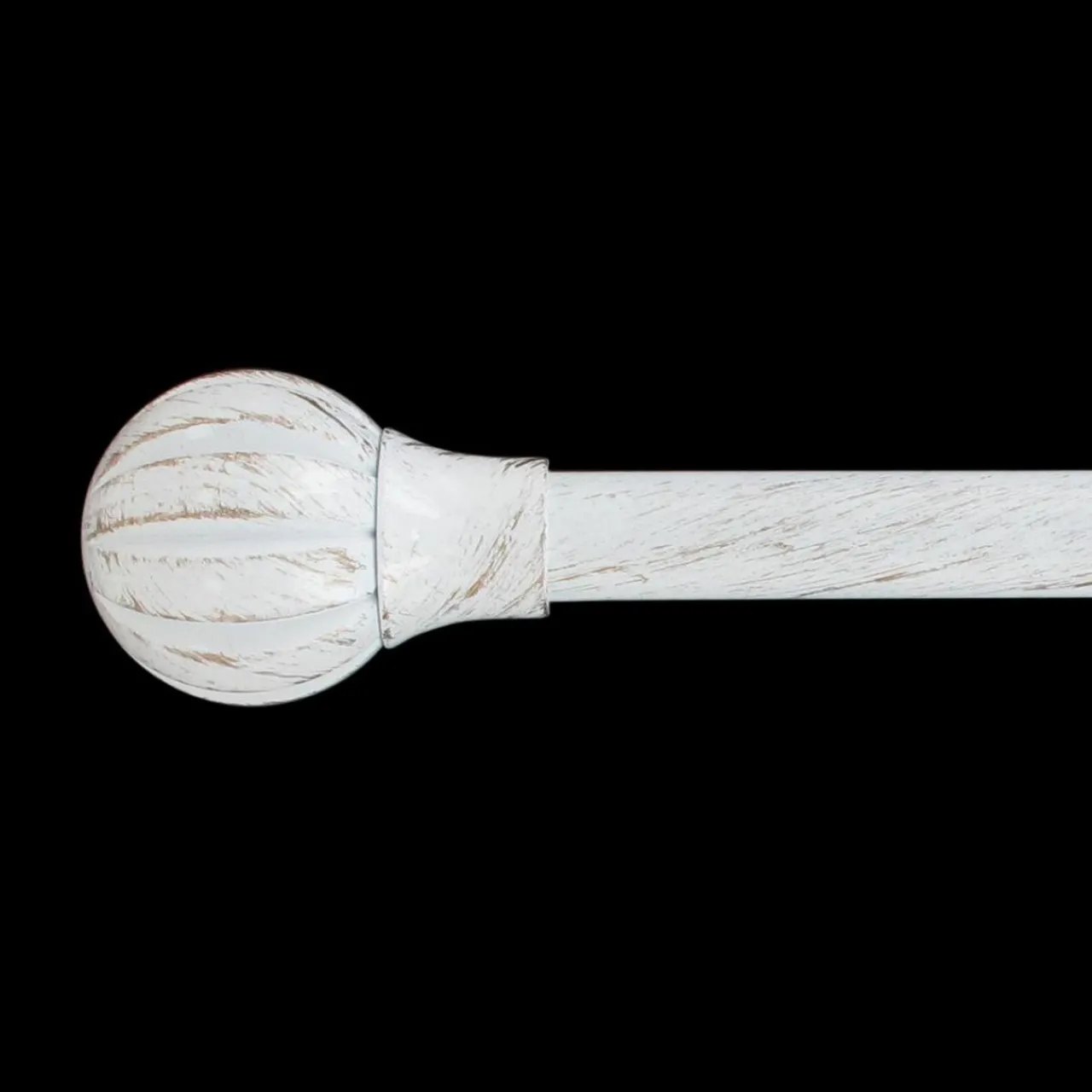 Tringle À Rideau, Barre Et Support|LUANCE Kit de tringle extensible (L210 - L380 cm / D19 mm) Touch of Zen et Or Blanc