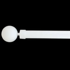 Tringle À Rideau, Barre Et Support|LUANCE Kit de tringle extensible (L120 - L210 cm / D28 mm) Gaïa Blanc