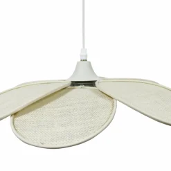 Lampadaire|EMINZA Lampadaire design pétale (H156 cm) Teruel Beige