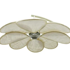 Lampadaire|EMINZA Lampadaire design pétale (H156 cm) Teruel Beige