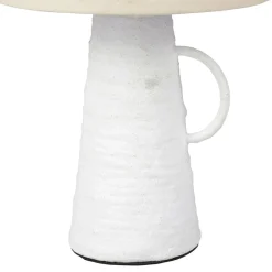 Lampe À Poser|OSTARIA Lampe à poser amphore (H28,5 cm) Abisko he Blanc